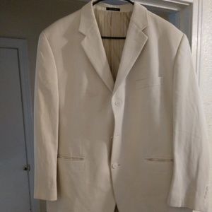 White Calvin Klein Blazer